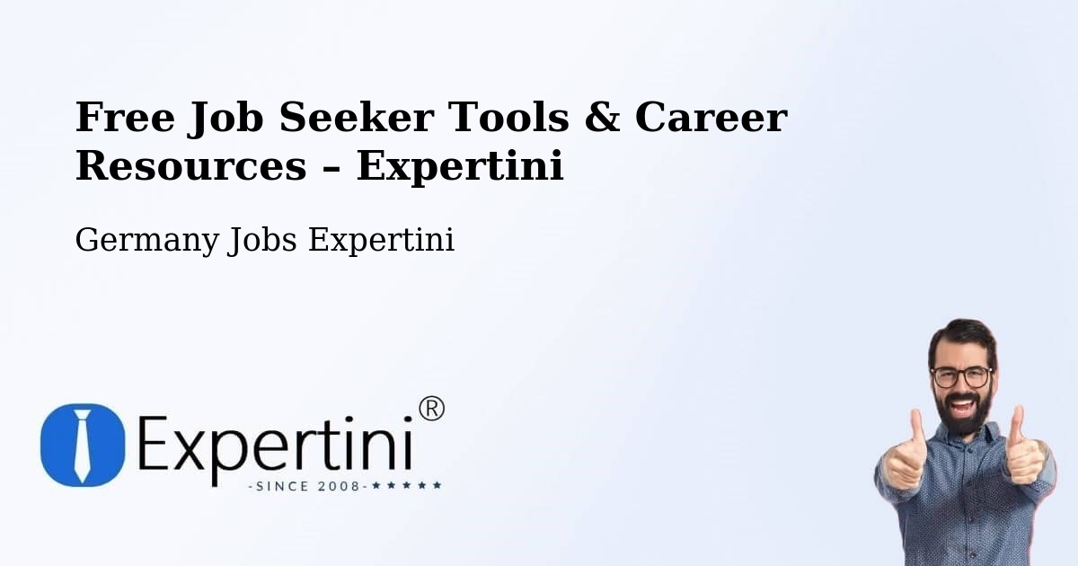 Free Job Seeker Tools & Career Resources – Kelheim - Kelheim, Germany Jobs Expertini