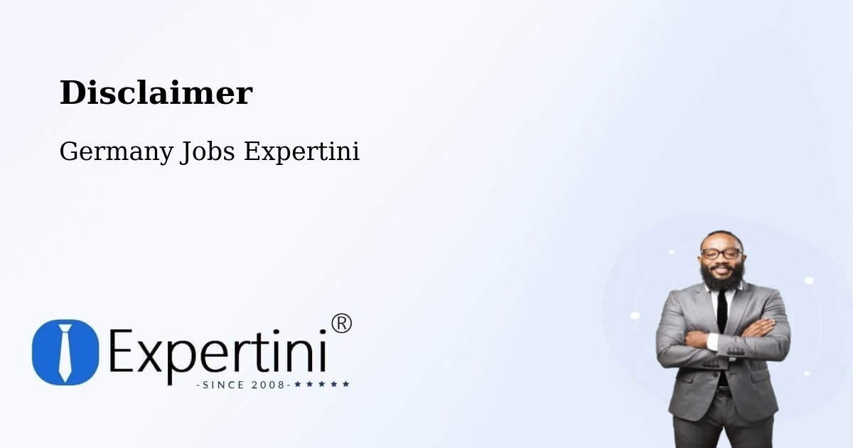 Disclaimer – Kelheim - Germany Jobs Expertini