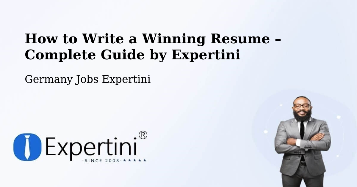 Resume Writing Guide for Job Seekers – Kelheim - Kelheim, Germany Jobs Expertini